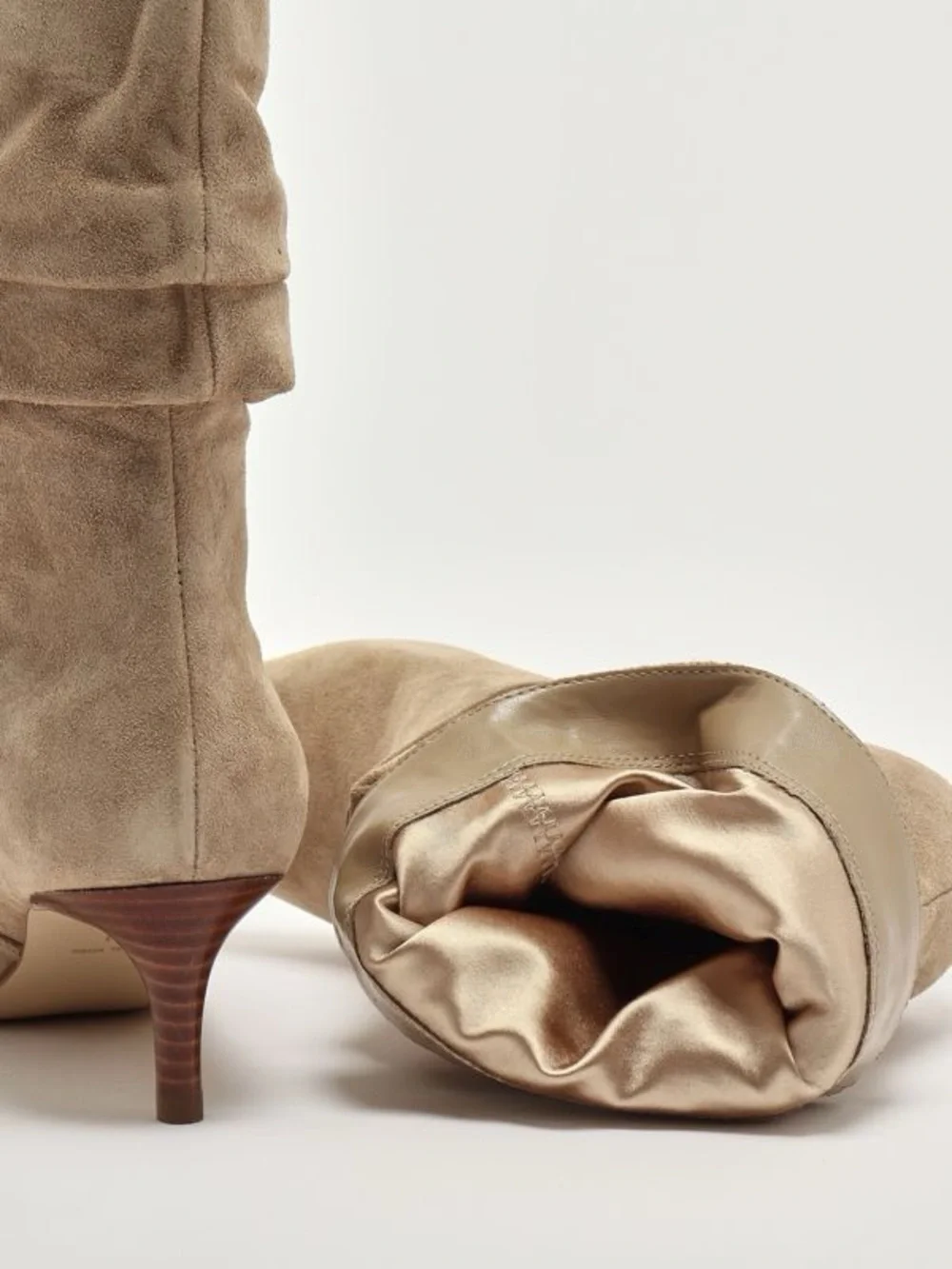 Michael Kors slouchy suede